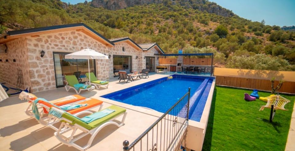 Villa Stone House 0 Resim